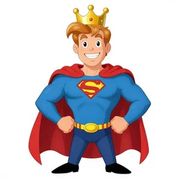 Prince as a superhero.