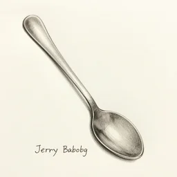 a drawing by jerry babobgo spooner
