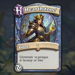 a hearthstone card