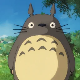 promotional image from the live - action remake of my neighbor totoro ( 2 0 0 6 ), real life totoro, octane render, 8 k, movie still frame, imax 7 0 mm footage, detailed