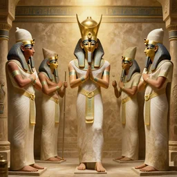 secret teachings of the scribal class in the ancient egypt, fotorealistic, extremely detailed