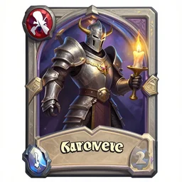 hearthstone card art of a kobold paladin in full metal plate armor, with a candle, illustrated by konstantin turovec, zoltan boros, alex horley orlandelli, and matt dixon, trending on artstation, masterpiece digital art, vivid colors, smooth composition