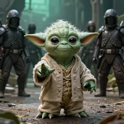 yoda leading a group of terrorists