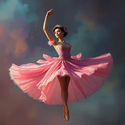 prima ballerina. digital art by eugene de blaas, ross tran, and nasreddine dinet, vibrant color scheme, intricately detailed, in the style of romanticism. artstation, greg rutkowski