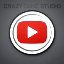 youtube channel icon a crazy dance studio
