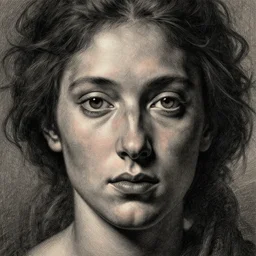 lauda et pecca charcoal shining beauty, by Eugène Delacroix and Francis Bacon and Micheal Whelan, Hieronymus Boch, artistic, intricate drawing, light brazen, realistic fantasy, extremely detailed and beautiful aesthetic face, establishing shot, 8k resolution, dramatic lighting