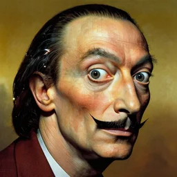 artificial intelligence face being built piece by piece, almost done, epic, breathtaking, intricate details, in the style of salvador dali, leonardo da vinci