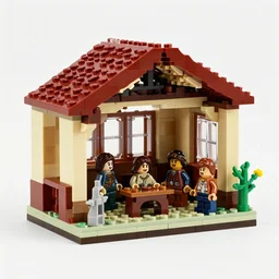 lego nativity scene