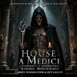 menacing secrets of house medici, save me the silver covenant, in the style of bruce pennington and jeff easley, 8 k resolution