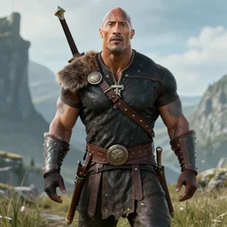 Dwayne Johnson in Skyrim