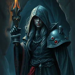 drow from dnd in underdark. highly detailed, digital painting, watercolor, soviet realism, engraving, artstation, concept art, smooth, sharp focus, vivid grunge, manga, illustration, unreal engine 5, 8 k, art by bilibin and kuvshinov and malevich and mucha