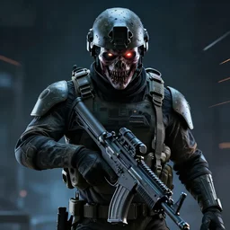 special force portrait, glowing, grim relentless, scary, dynamic lighting, intricate, 4 k octane rendering - s 1 2 7 3 4 6 7 5 7 8