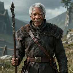 Morgan Freeman in Skyrim