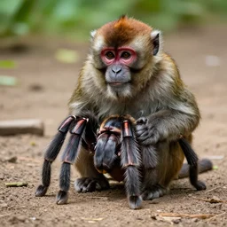 monkey tarantula