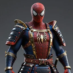 full samurai armor Tenchu spiderman , muscle extremely detailed, fantastic details full face, mouth, trending on artstation, pixiv, cgsociety, hyperdetailed Unreal Engine 4k 8k ultra HD,  WLOP