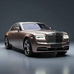 3 d octane render, super detailed, ray tracing, high quality, super realistic, cyberpunk rolls royce.