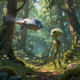 an alien in a forest exploring the world with the spaceship in the back, google parti resolution! dream an alien in a forest exploring the world with the spaceship in the back, google parti resolution! dream an alien in a forest exploring the world with the spaceship in the back, google parti resolution! dream an alien in a forest exploring the world with the spaceship in the back, google