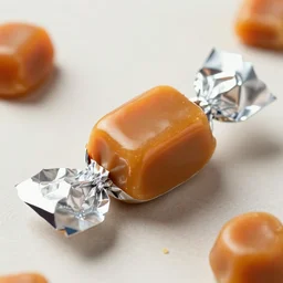 caramel, toffee, cube, delicious, candy, sweets, unwrapped, realistic