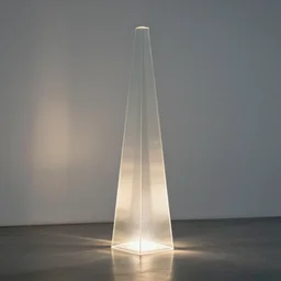 glass obelisk of the void, soft lights, dreamed by lynda benglis and benedick bana, 4 k, 8 k
