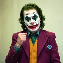 the joker failing at standup, realistic, 4 k.
