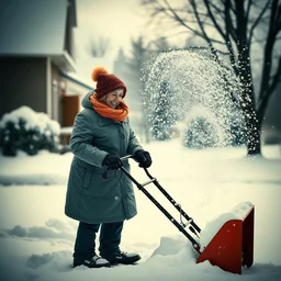 your mother is a snowblower