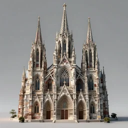 human body morphs into gothic cathedral, hyperrealistic, anatomically correct, medical photography, 3d, 8k,