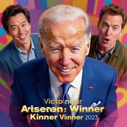 portrait of joe biden, candid smiling down from above, artstation winner by victo ngai, kilian eng and by jake parker vibrant colors, winning - award masterpiece, fantastically gaudy, aesthetic octane render, 8 k hd resolution