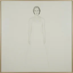 the queen tina, painting, pale, wide shot, symmetrical,