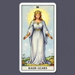 a full body tarot card of the ancient empress of dreams, long and beautiful floor length starlight dress with braided silver hem, jade tiara and necklace, space, universe, portrait, highly detailed, deep focus, elegant, digital painting, smooth, sharp focus, illustration, ultra realistic, 8 k, art by artgerm and alphonse mucha