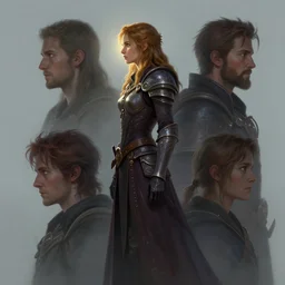 side profile portrait by hsiao ron cheng and christophe vacher, imogen poots as gloomhaven paladin 5 4 k rtx volumetric light concept studio matte painting digital illustration fanart artstation by rob rey, thomas blackshear, magali villeneuve, jeremy lipkin, eve ventrue