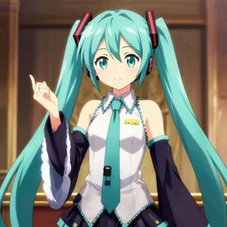 Jesus Christ as hatsune miku by Shinji Aramaki, anime, scene, character