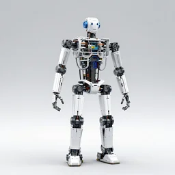 robot building human