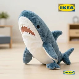 ikea shark plush