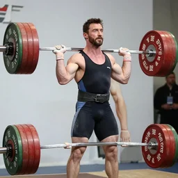 hugh jackman as a powerlifter, 4 k hd