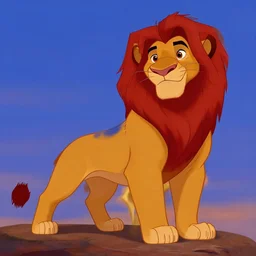 scar, usurper, uncle of simba, brother of mufasa, the villain from the disney animated classic the lion king
