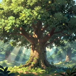 maplestory grand tree, background image, no text, no words