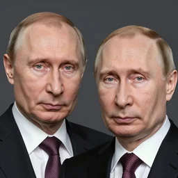 a high quality, high detail, photorealistic portrait of vladimir putin by james nachtwey and lucian freud,