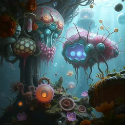 the omni, gekkolings, gelatinosis glass, lush layered biomechanical fauna, phantastica, aliena, nudibranch, fluox symbiosi crusta, unspaceship, gekko soles gelatin brains, mollis, chaos, artificia, vortices micro water, fluida, by peter mohrbacher