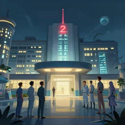 photo the last us part 2 hospital : 5 4 k rtx hdr volume light concept studio matte painting environement digital illustration fanart artstation by eytan zana and balazs agoston, jad saber, aaron limonick, pablo dominguez and florent lebrun and robby johnson