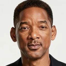 A still of Will Smith as Blade, award winning photo, unreal engine, highly detailed features