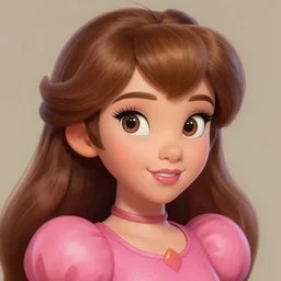 beautiful close up, princess daisy from super mario as realistic brunette human character art portrait, matte fantasy painting, deviantart artstation, by jason felix by steve argyle by tyler jacobson by peter mohrbacher, cinema c 9. 0
