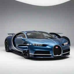 photo of a bugatti chiron, studio lighting