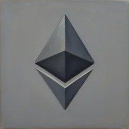 ethereum logo, by diego velazquez, an oil painting of tesoz logo, highly detailed, sharp focus, artstation