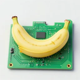 circuit board made out of banana