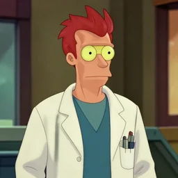 portrait photo still of real life futurama character zapp brannigan, dr 8 k, 8 5 mm f 1. 8