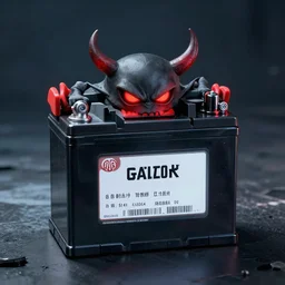 an evil car battery