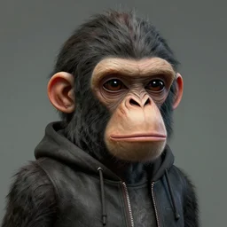 portrait of bored ape nft,digital art,ultra realistic,ultra detailed,art by greg rutkowski