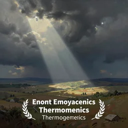 evocative digital painting representing thermodynamics