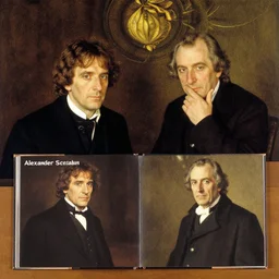 alexander scriabin and bernard parmegiani collaboration album, art by james ensor