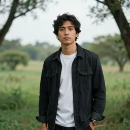 a portrait of a character in a scenic environment by Pablo Bartholomew